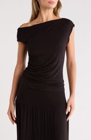 Renee C Off the Shoulder Knit Top