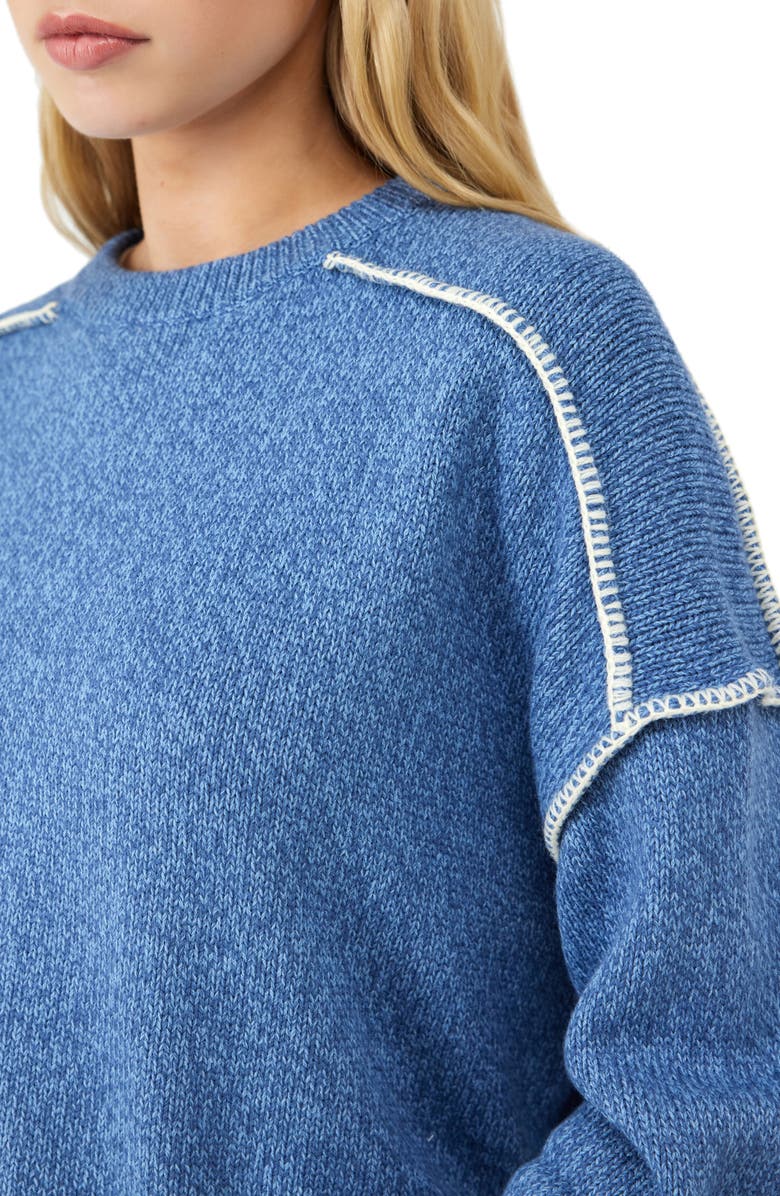 BDG Urban Outfitters Marled Boyfriend Sweater, Alternate, color,