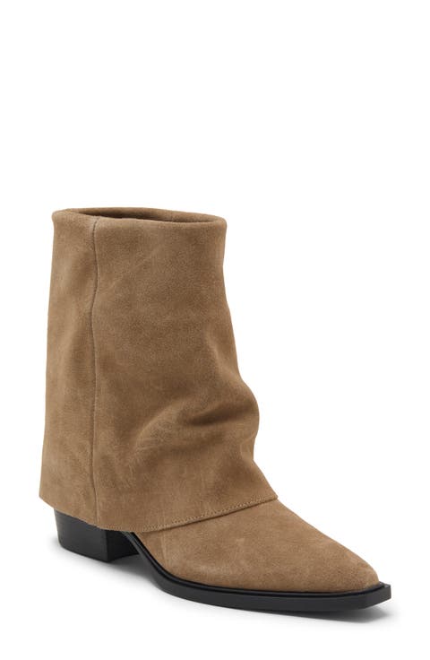 Veina Leather Bootie