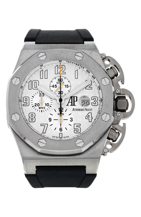 Audemars Piguet Preowned 2006 Royal Oak Offshore 25863TI.00.A001CU.01 Rubber Strap Watch, 48mm