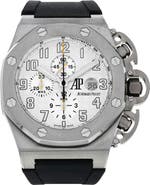 Watchfinder & Co. Audemars Piguet Preowned 2006 Royal Oak Offshore 25863TI.00.A001CU.01 Rubber Strap Watch, 48mm