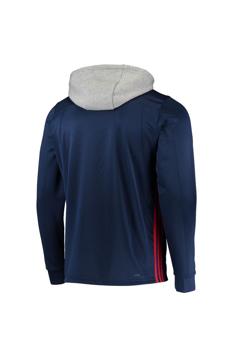 adidas Men's adidas Navy Washington Capitals Skate Lace AEROREADY Pullover Hoodie, Alternate, color, 
