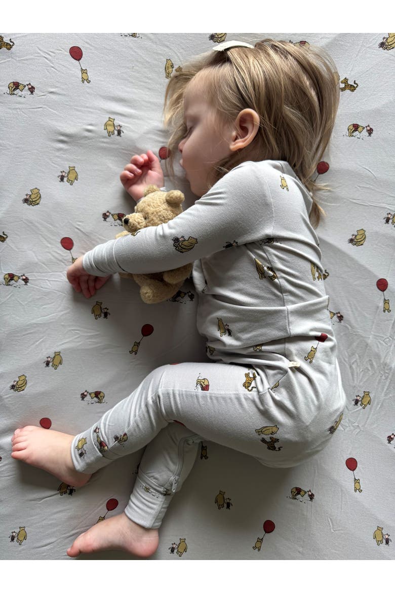 Crib sheet, Alternate, color, Pooh