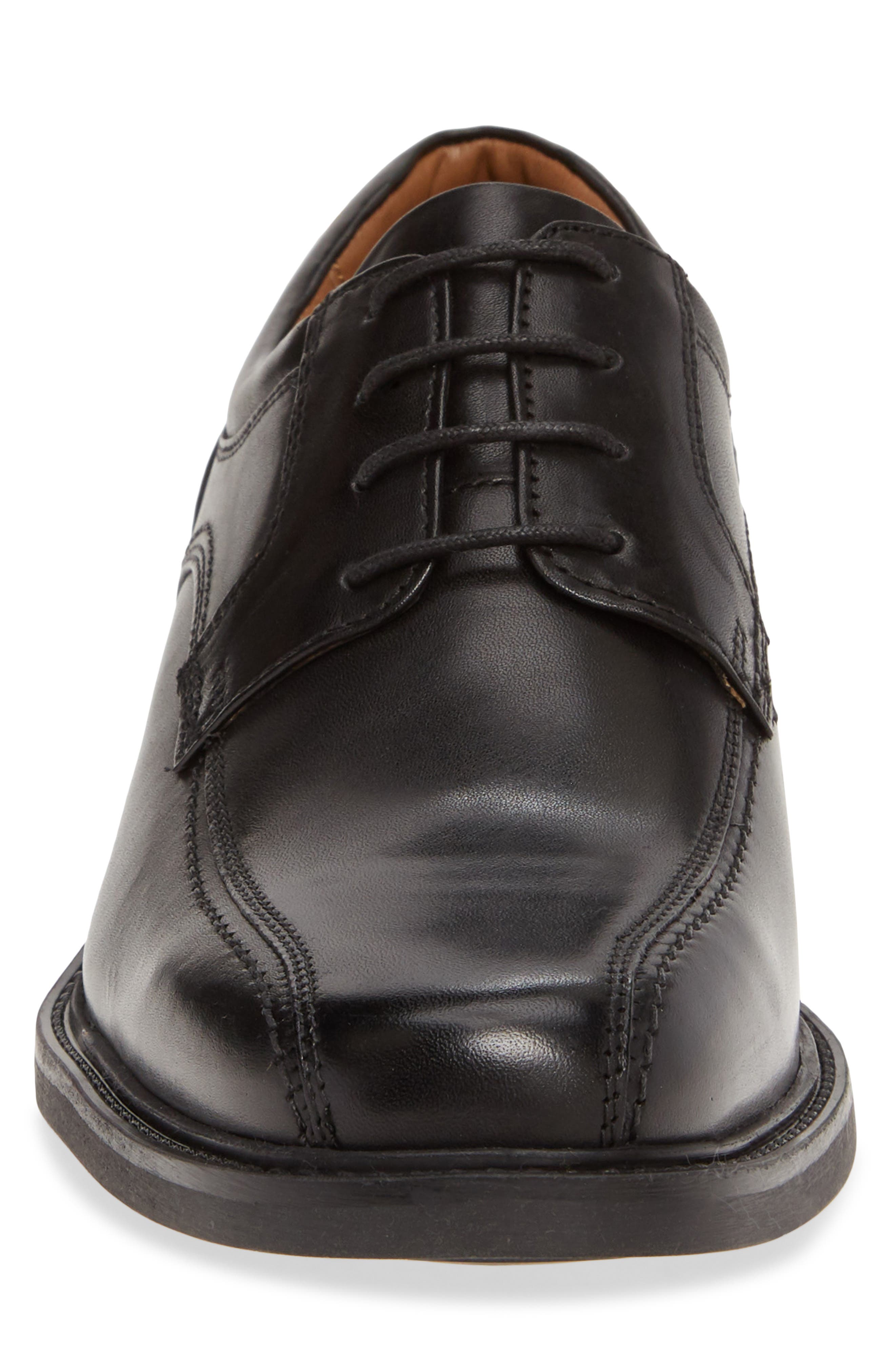 Johnston 
Murphy Tabor Bike Toe Derby, Alternate, color, Black