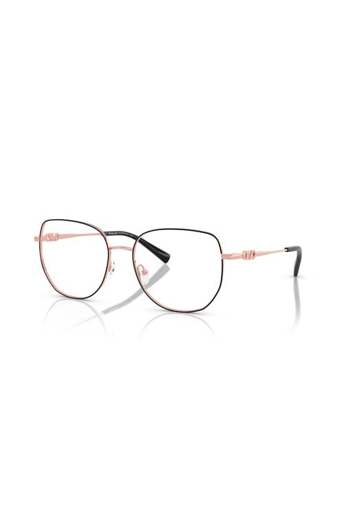 Michael Kors 54mm Square Optical Glasses In White