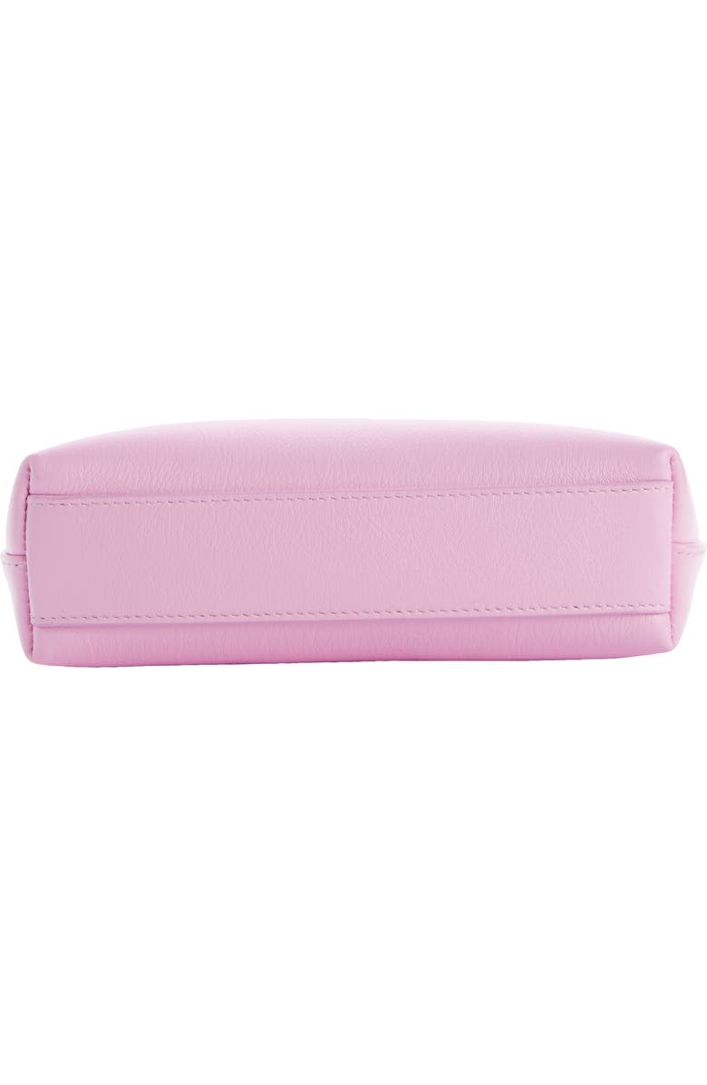 Givenchy Small Voyou Leather Wristlet, Alternate, color, 662-Candy Pink