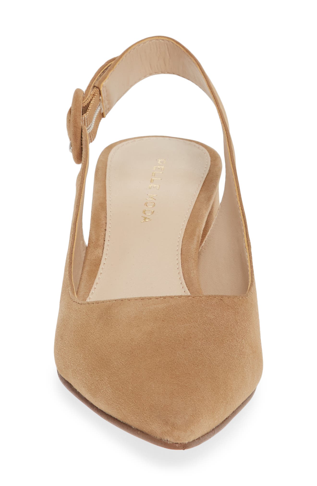Autumn Slingback Pump, Alternate, color, LATTE SUEDE