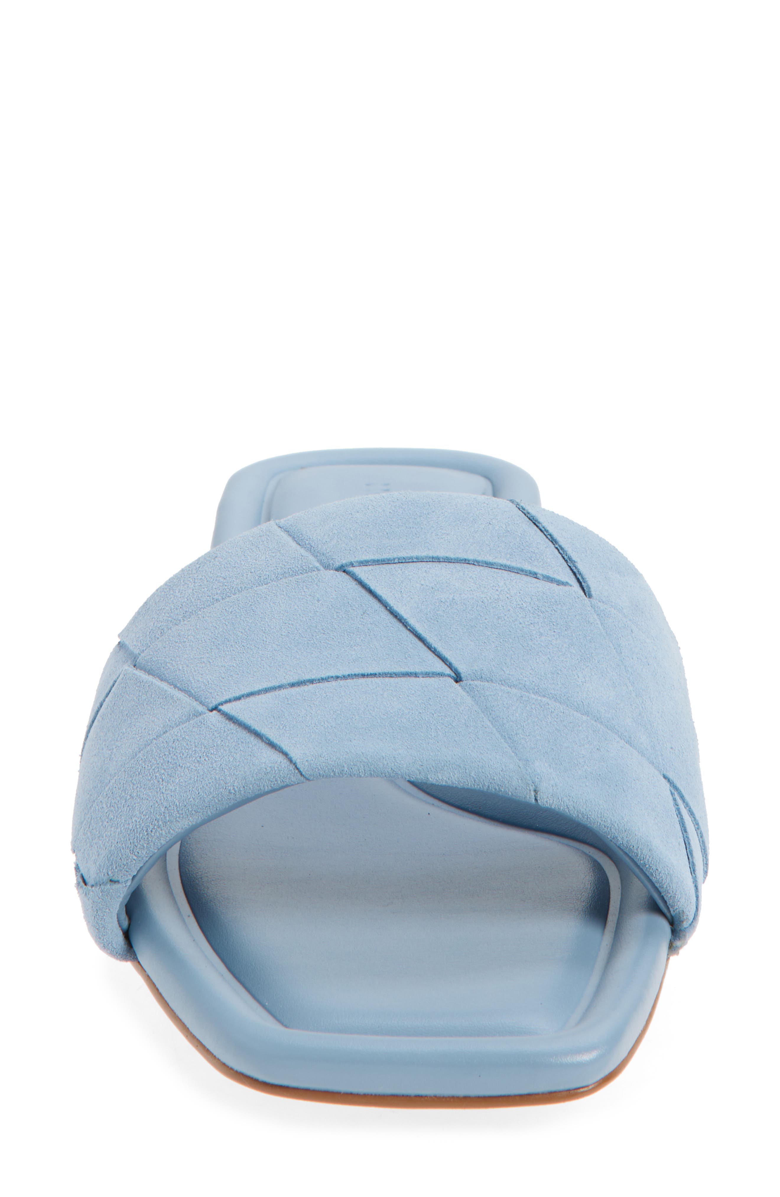 Brynn Slide Sandal, Alternate, color, BLUE ASHLEY