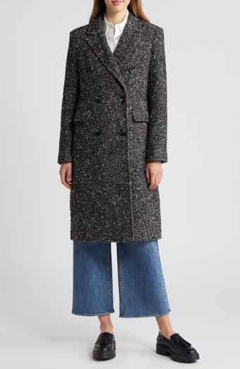 Sam Edelman Single Breasted Tweed Coat | Nordstrom Sam Edelman Single Breasted Tweed Coat | Nordstrom