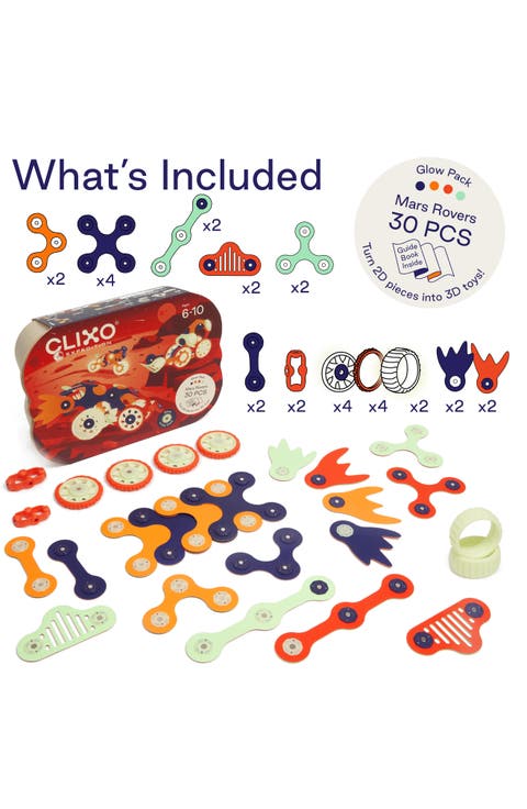 Mars Rovers 30-Piece Building Set