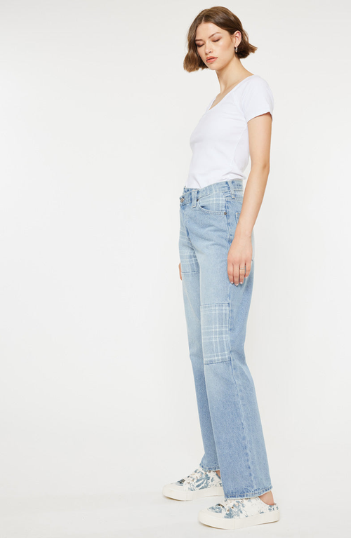 Kancan Aylin 90's Boyfriend Jeans In Blue