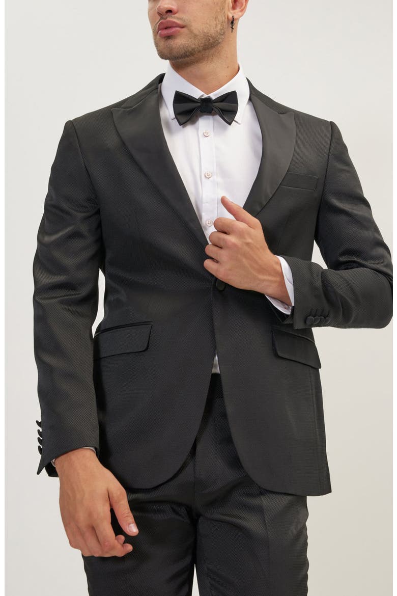 Formal Sport Coat, Alternate, color, BLACK