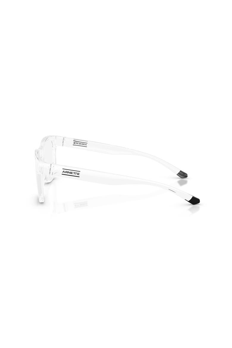 55mm Rectangle optical glasses, Alternate, color, Transparent