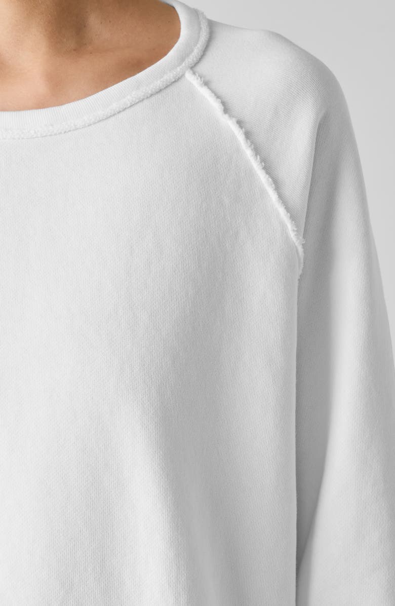 Eileen Fisher Boxy Organic Cotton Knit Top, Alternate, color, 