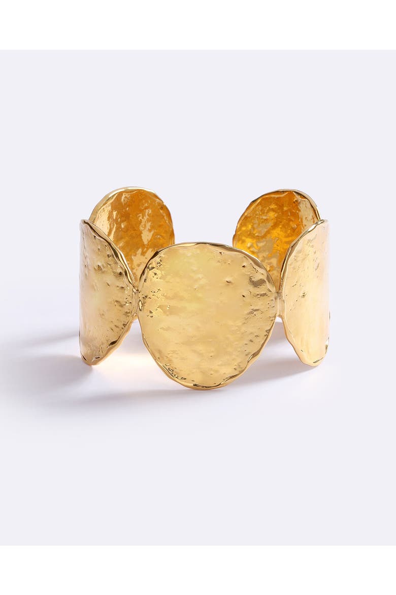 Sunset Hour Arm Cuff, Main, color, Gold