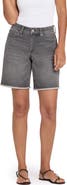 NYDJ Naomi Relaxed Raw Hem Denim Shorts