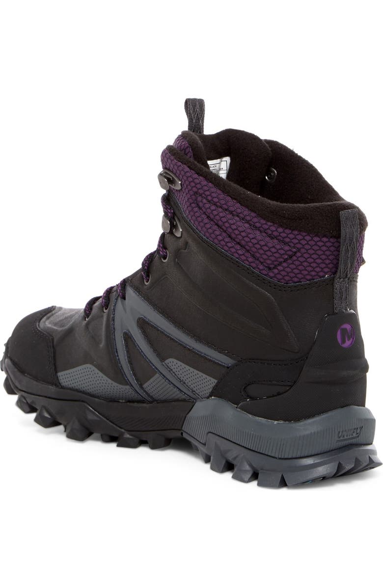 Merrell Capra Glacial Ice Mid Waterproof Boot, Alternate, color,