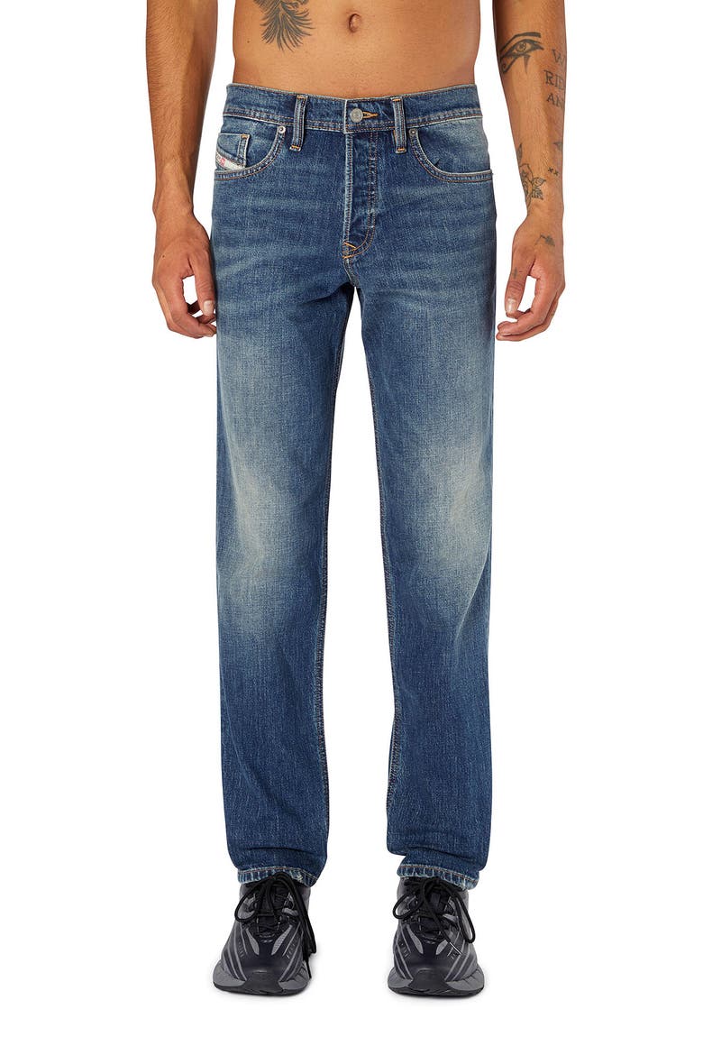 2023 D-Finitive Tapered Leg Jeans, Main, color, DENIM