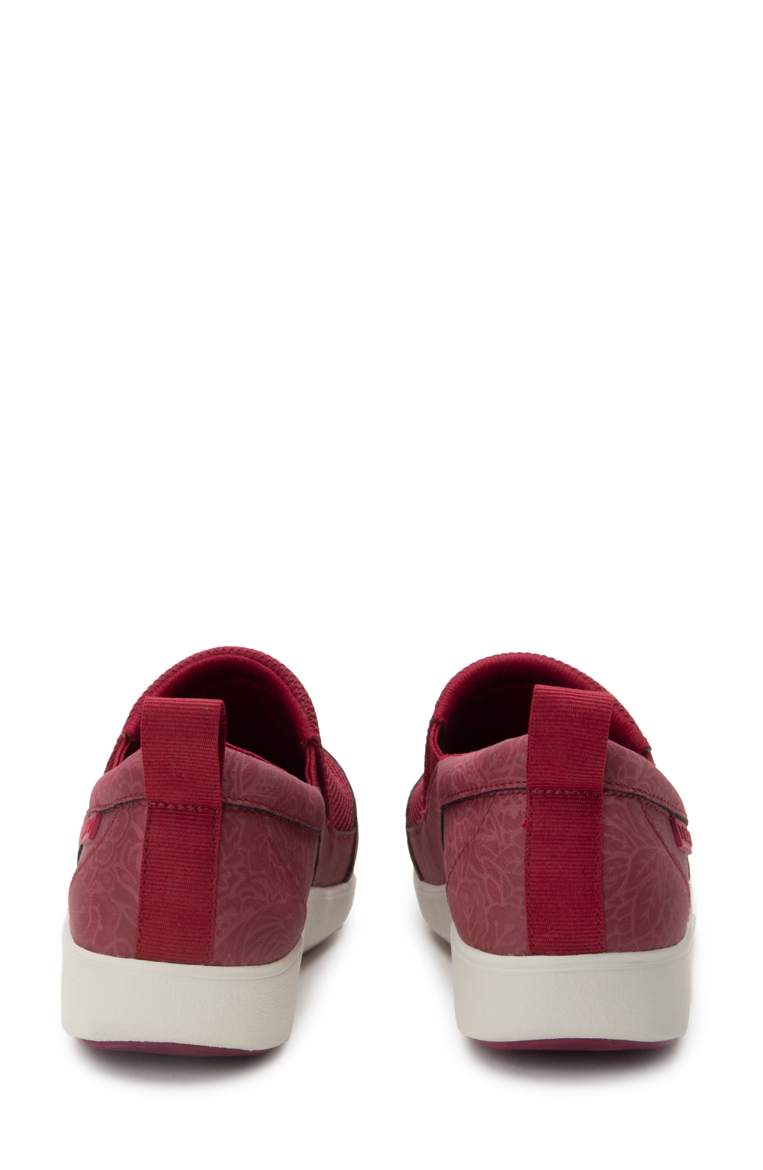Mellodiq Slip-On Sneaker, Alternate, color, METTA WINE FABRIC