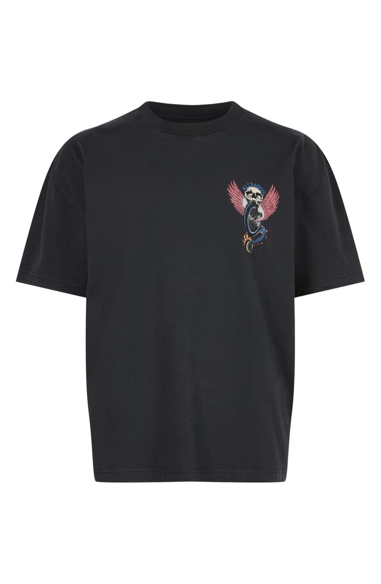 AllSaints Road Rash Graphic Tee, Alternate, color, 