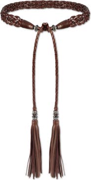 Sam Edelman Braided Leather Rope Belt