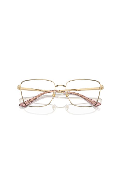 Jimmy Choo 55mm Rectangle Optical Glasses In Multi