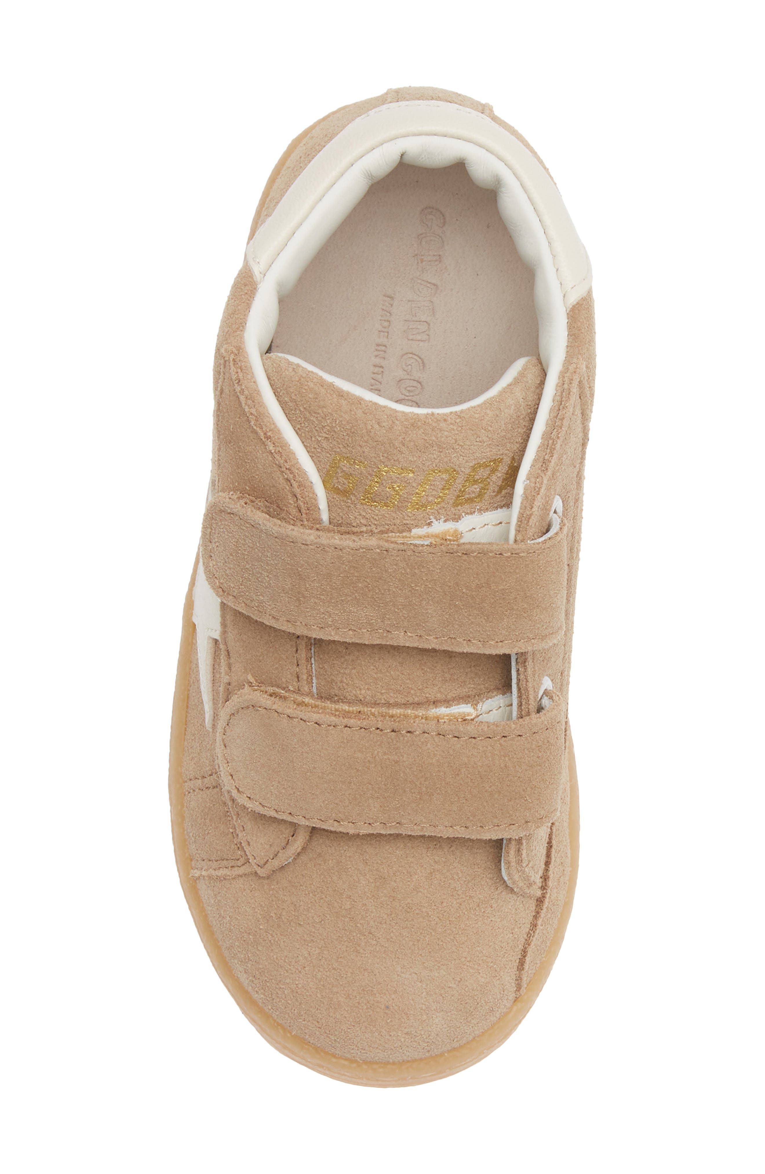 Kids' June Sneaker, Alternate, color, TOBACCO/ CREAM