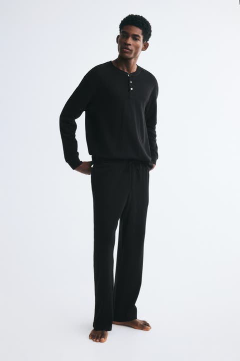 2-piece Waffled Loungewear Set