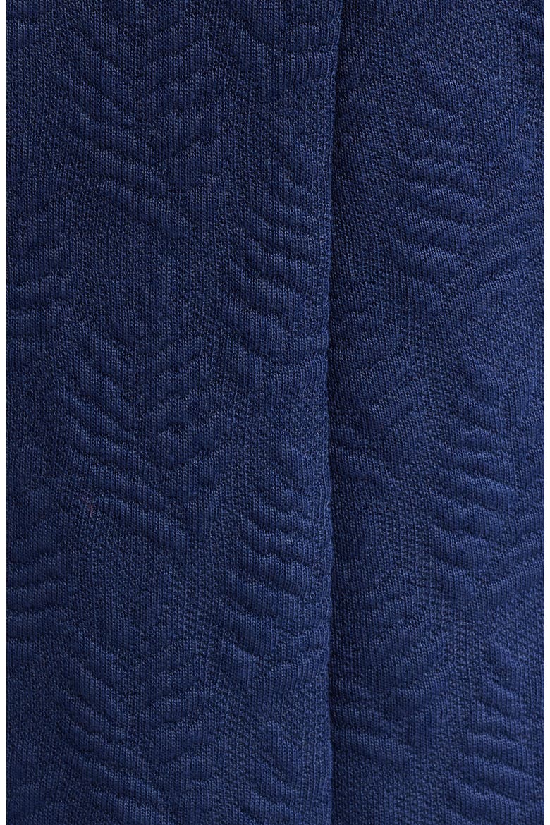 Darcy Jacquard Sleeveless Fit & Flare Dress, Alternate, color, COASTLINE