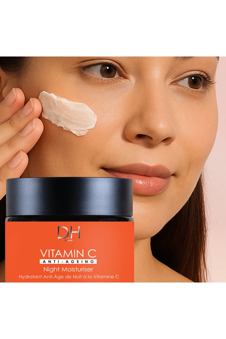 Vitamin C Anti-Ageing Night Moisturiser 60ml, Alternate, color, White