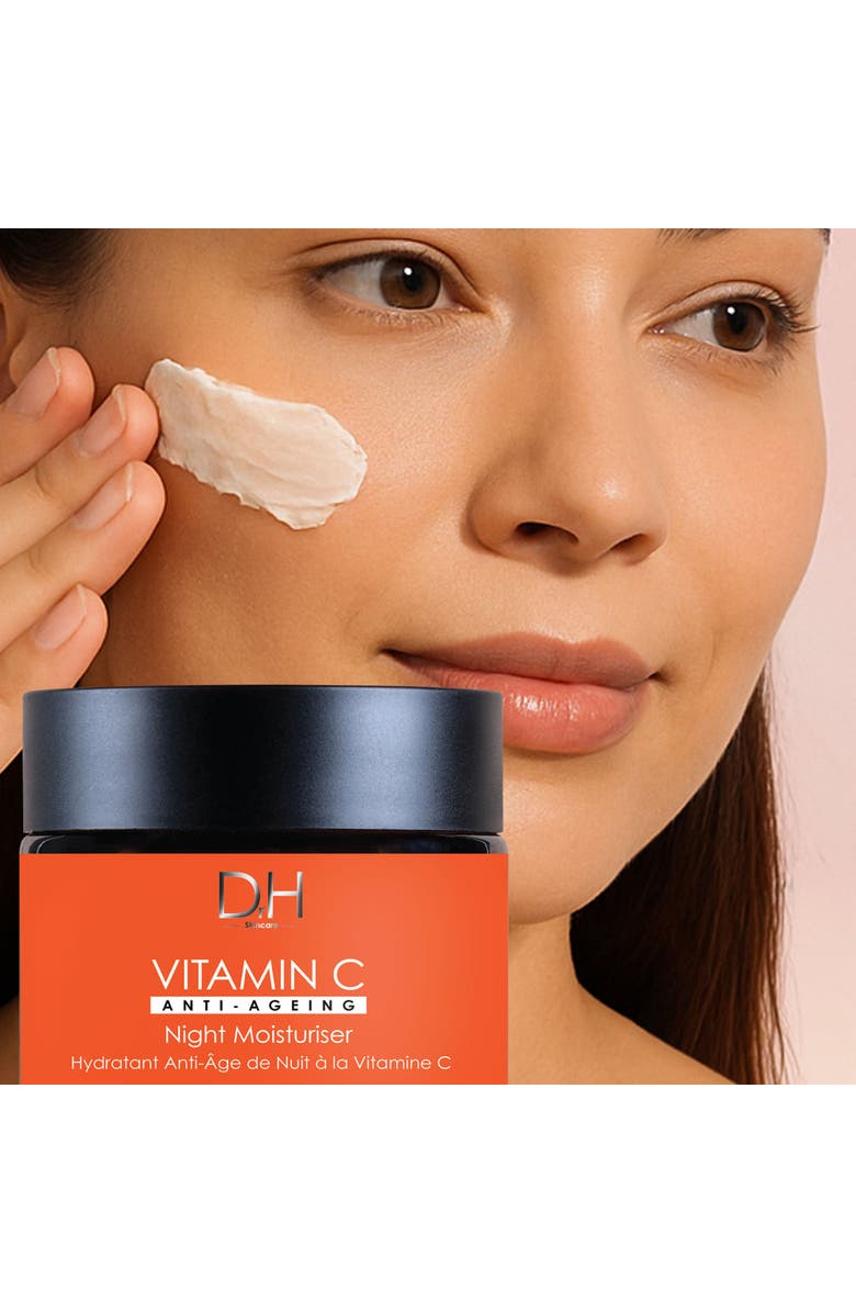 Dr H Vitamin C Anti-Ageing Night Moisturiser 60ml, Alternate, color, White