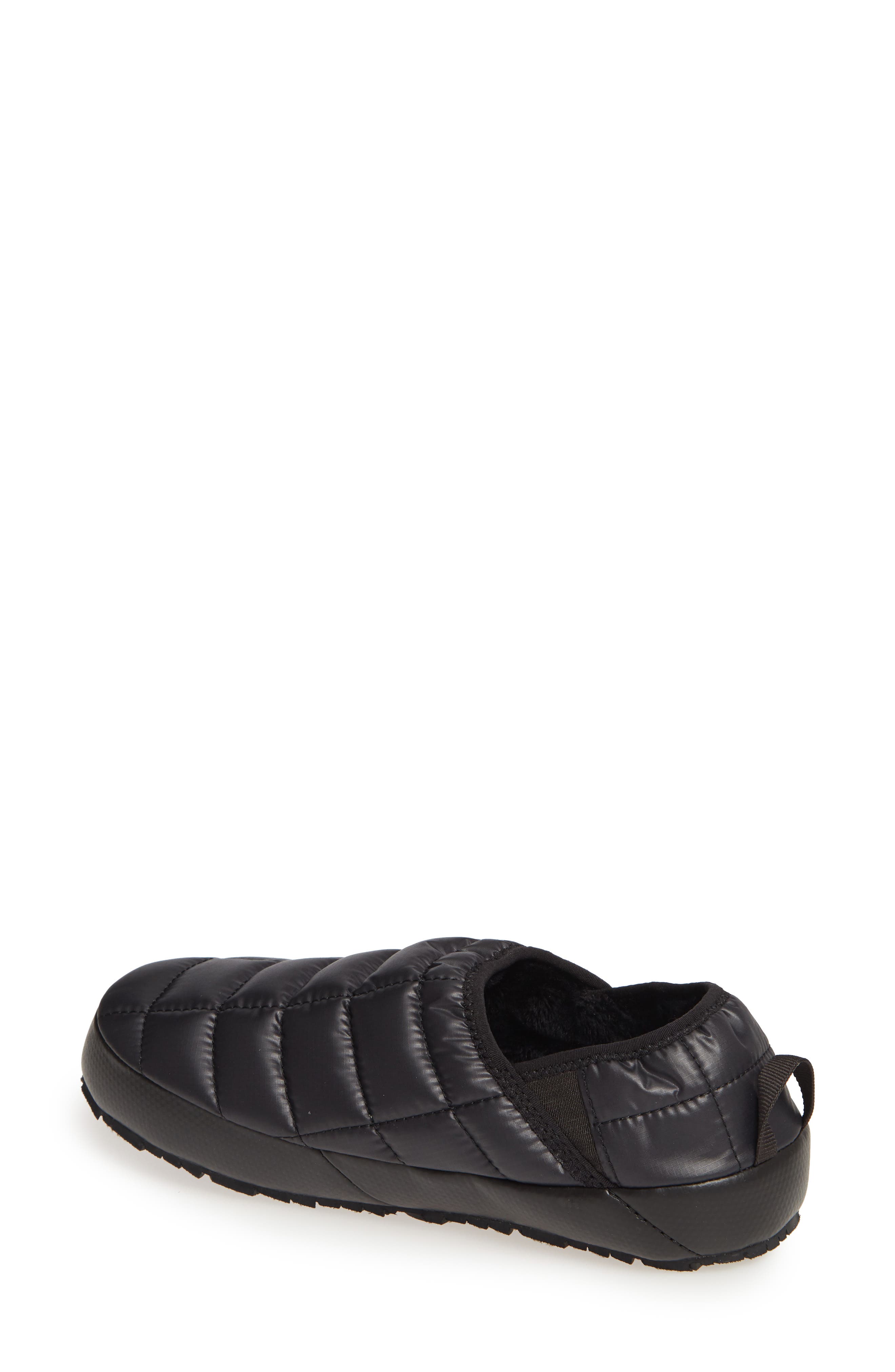The North Face Thermoball<sup>™</sup> Water Repellent Traction V Mule, Alternate, color, Black/ Black Fabric