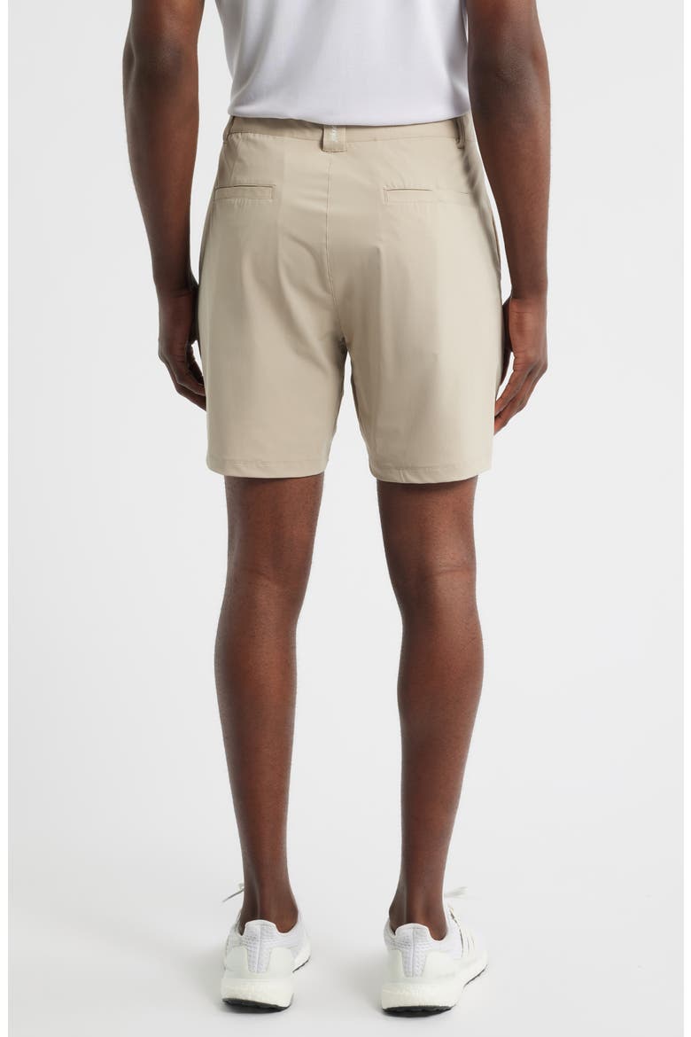 Fusionn Stretch Nylon Chino Shorts, Alternate, color, KHAKI