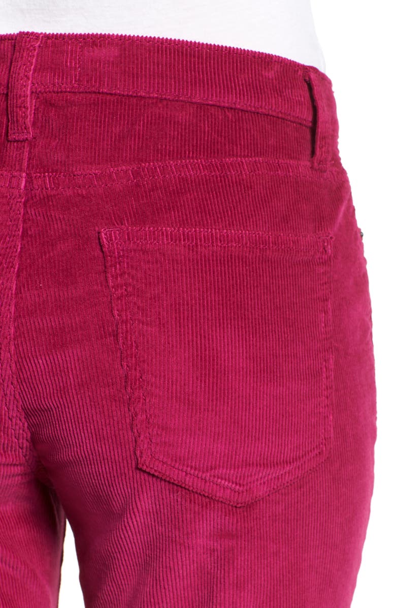 Current/Elliott The Jarvis High Waist Corduroy Bootcut Pants, Alternate, color, 