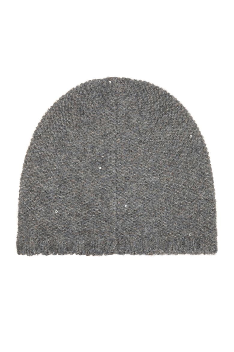 sequin beanie, Alternate, color, onyx heather