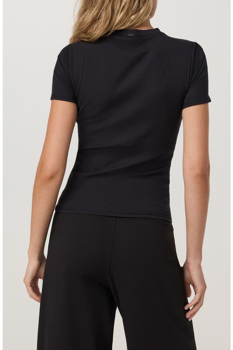 Pose Fitted Tee 2.0, Alternate, color, BLACK
