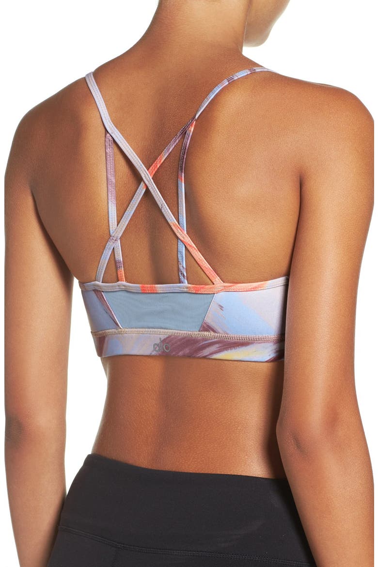 'Goddess' Sports Bra, Alternate, color, MODERNIST MULTI