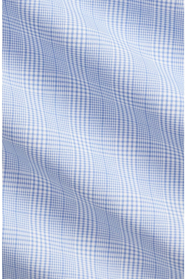 Classic Fit Glen Plaid Cotton Button-Up Shirt, Alternate, color, BLUE/ WHITE