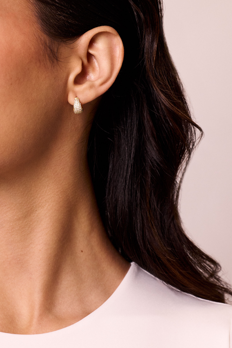 Ivy Earrings, Alternate, color, Gold