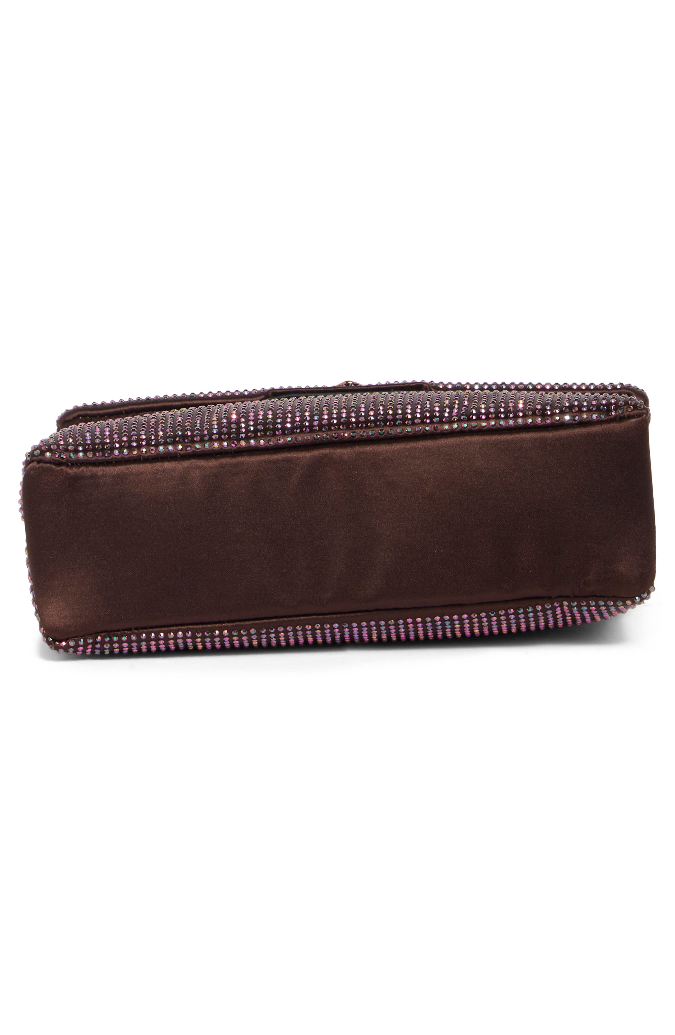 Mini Soho Embellished Crossbody Bag, Alternate, color, OPEN BROWN