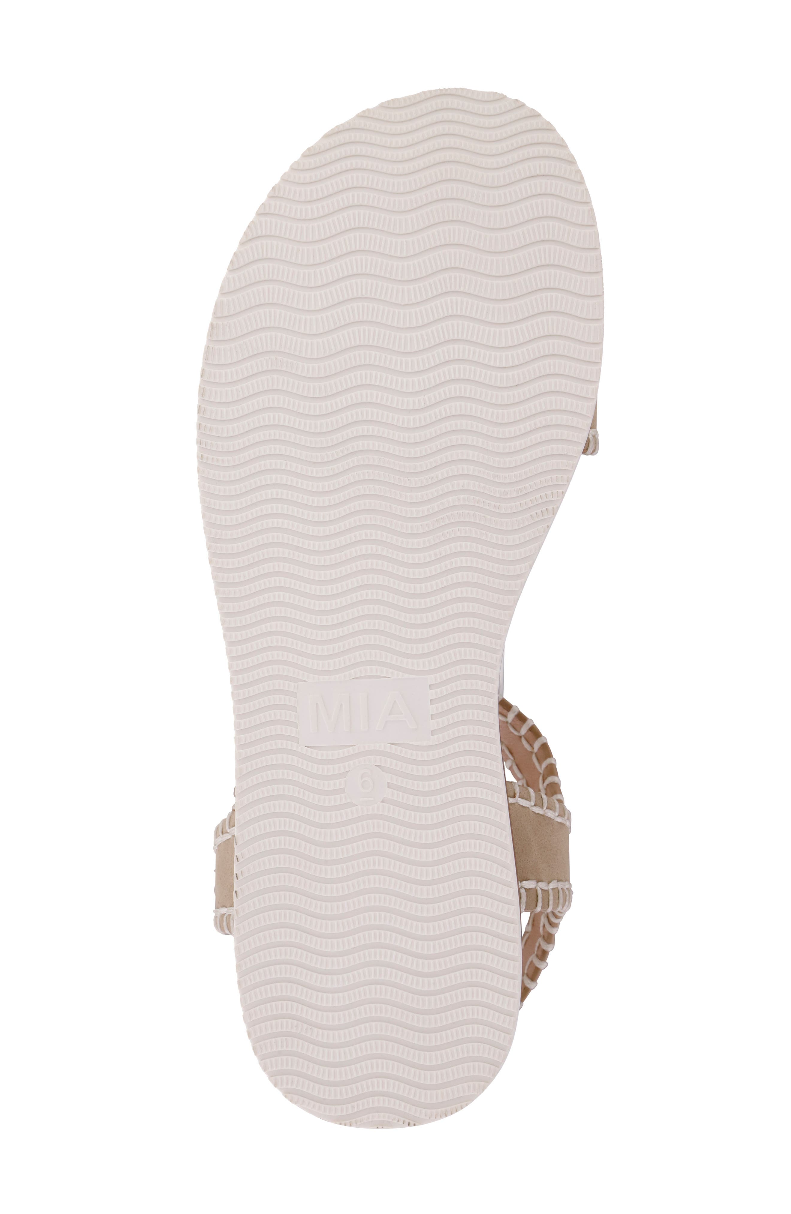 MIA AMORE Sofee Whipstitched Sandal, Alternate, color, 