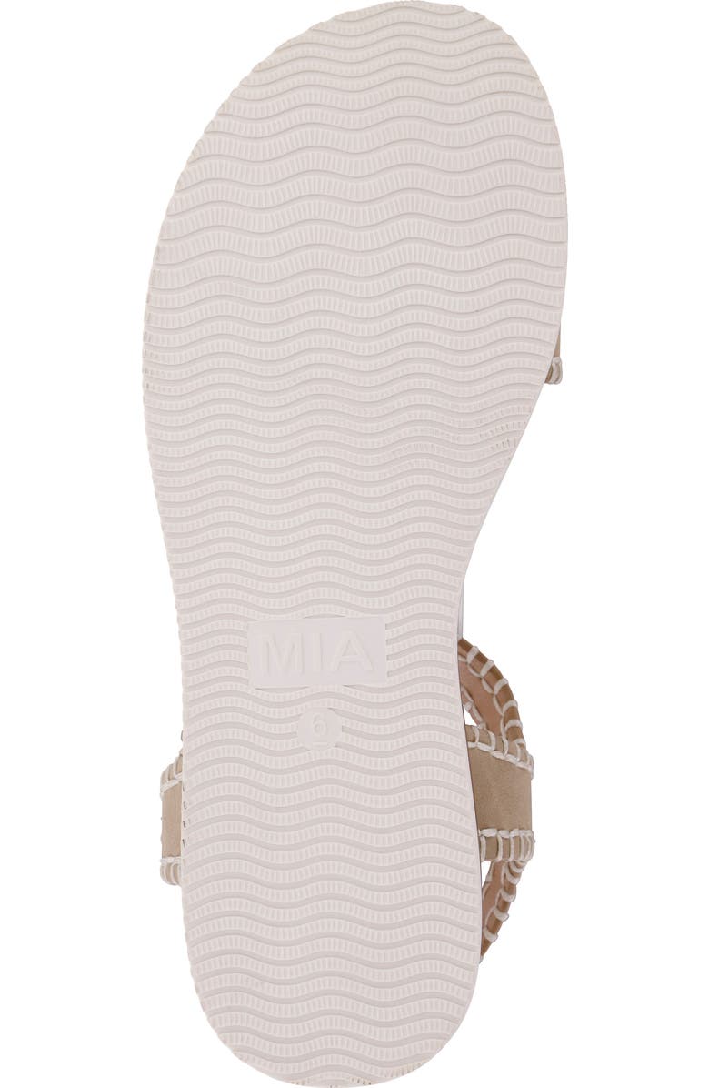 MIA AMORE Sofee Whipstitched Sandal, Alternate, color,