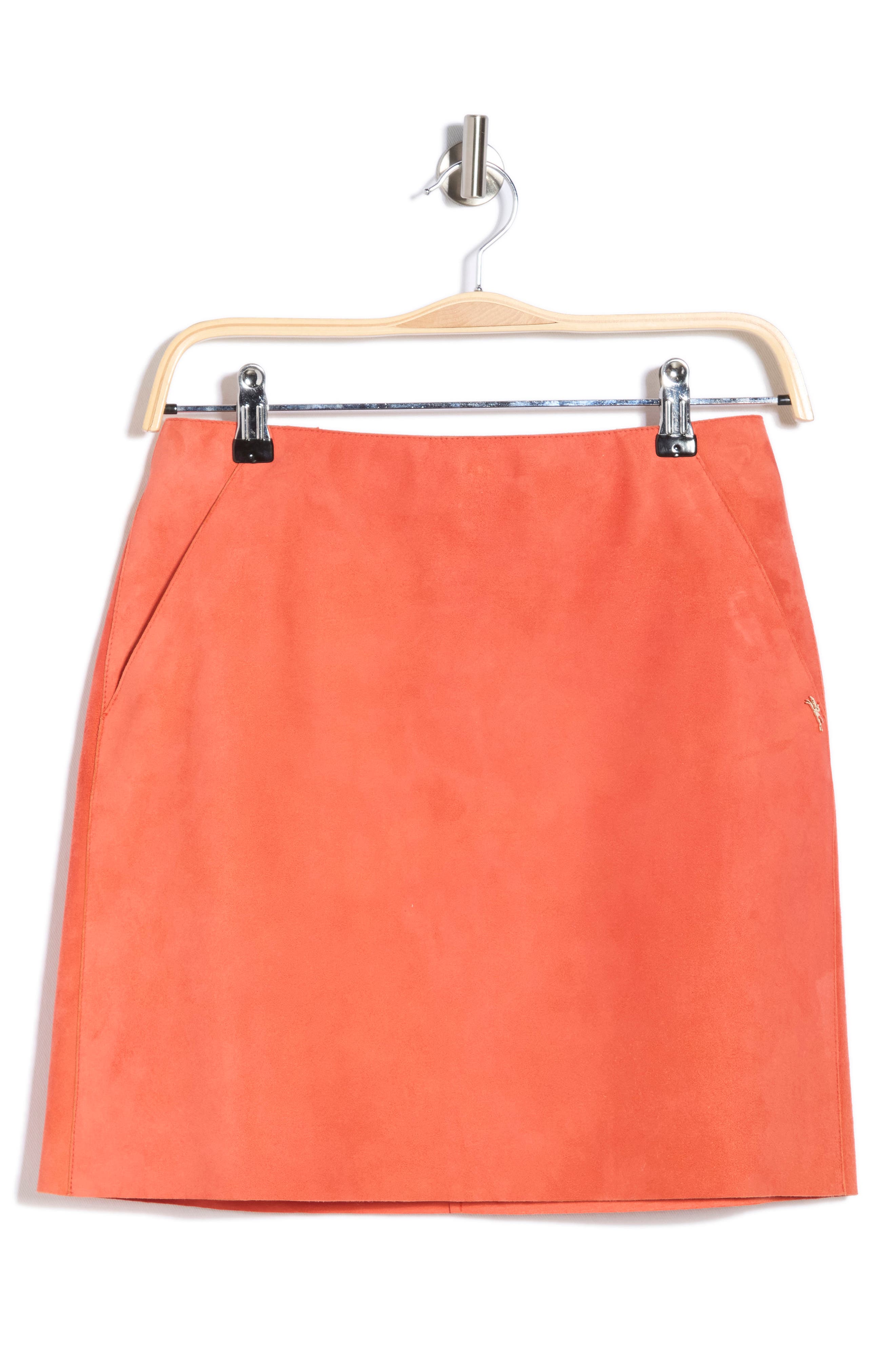 Longchamp Suede Miniskirt