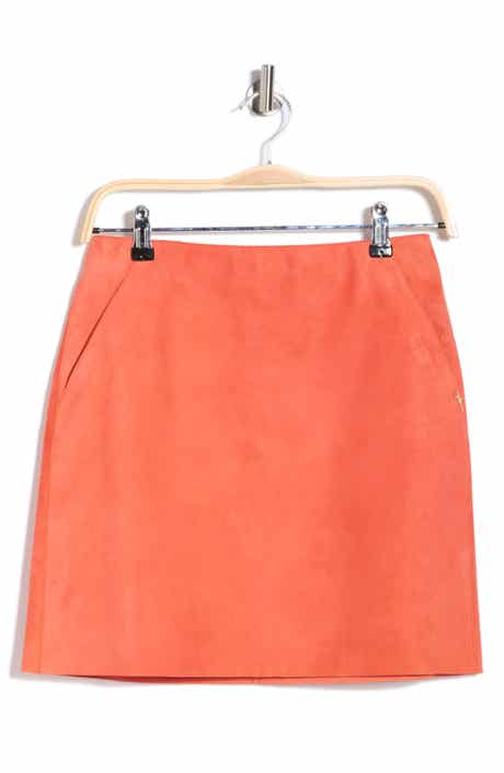 Longchamp Suede Miniskirt