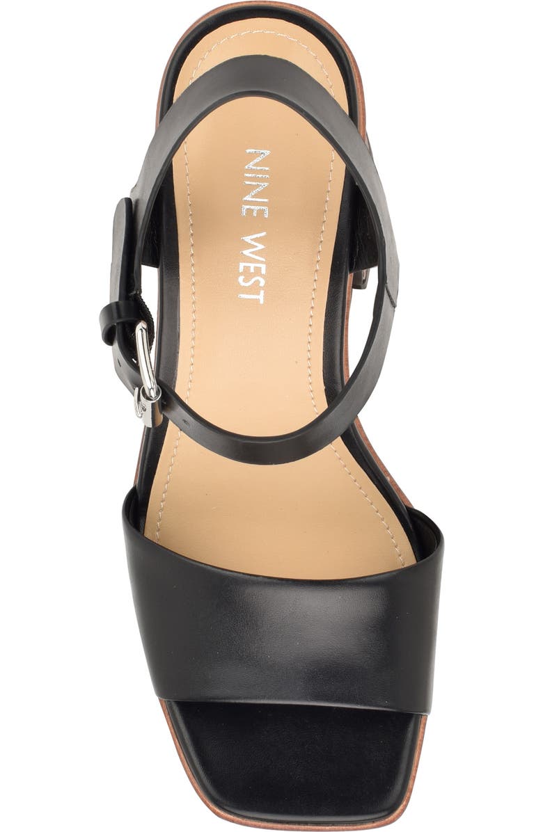 Nine West Open It Platform Heeled Sandal, Alternate, color,