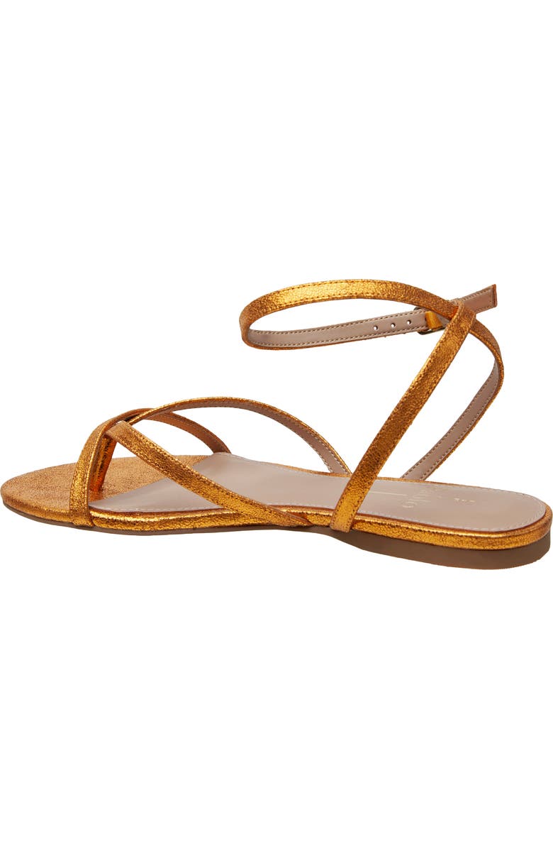 Linea Paolo Luz Ankle Strap Sandal, Alternate, color, Orange