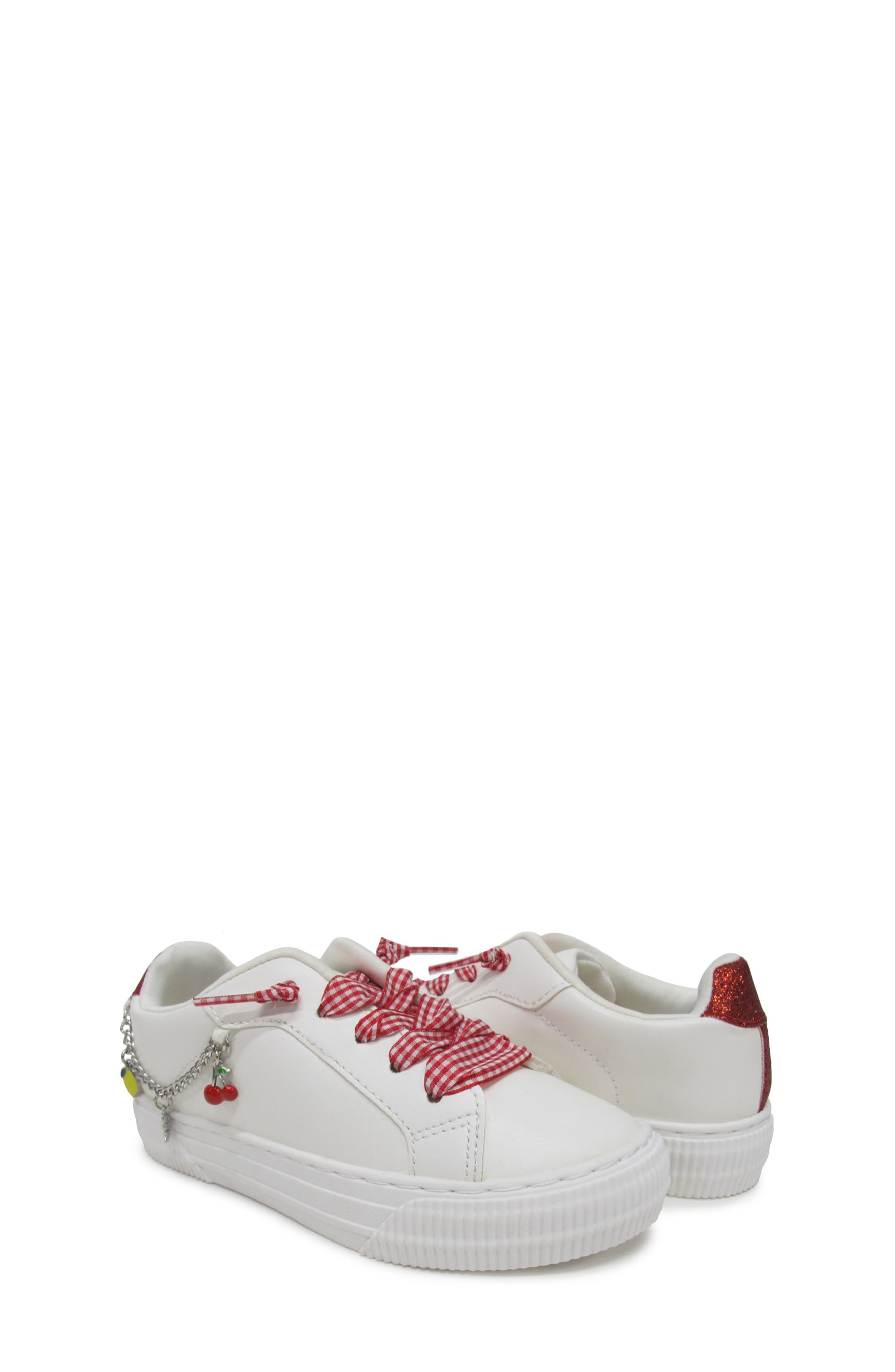 JELLYPOP Kids' Lulami Sneaker, Alternate, color, White Multi