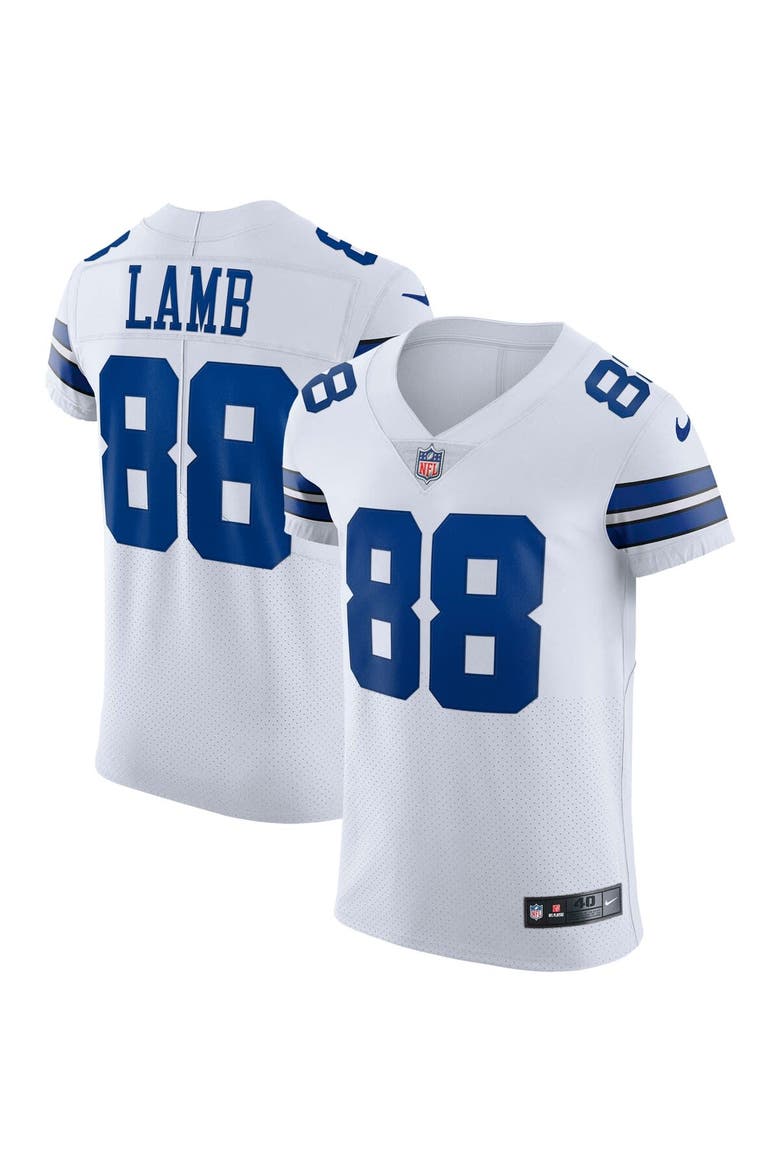 Men's Nike CeeDee Lamb White Dallas Cowboys Vapor Elite Jersey, Main, color, White