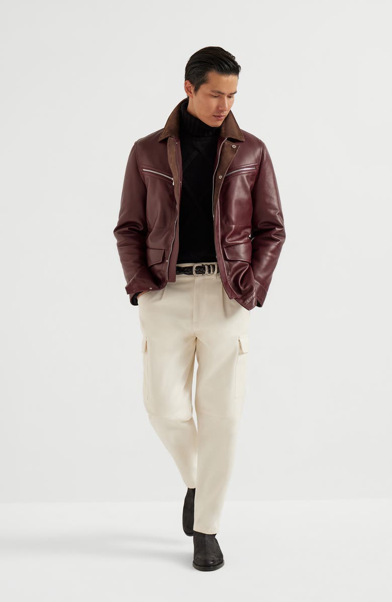 Brunello Cucinelli Cashmere Feather yarn sweater, Alternate, color, Black