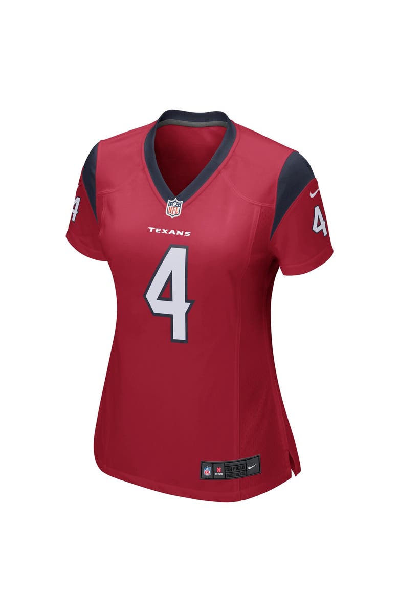 Nike Women's Nike Deshaun Watson Red Houston Texans Team Color Game Jersey, Alternate, color,